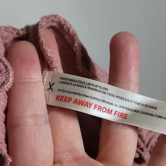 Free People Adella Slip Mini Dress Size XS Pink Smocked Lace Fairy Boho Lace - Picture 8 of 16